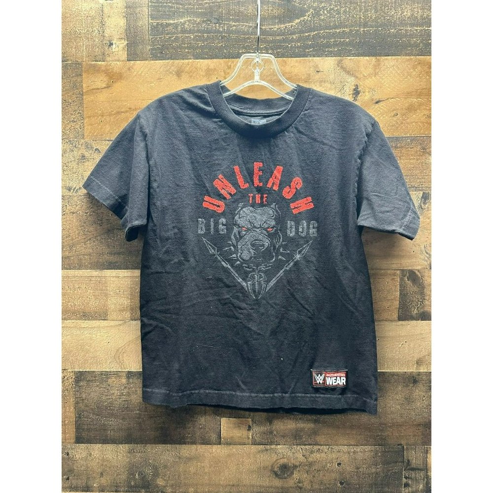 WWE Roman‎ Reigns "Unleash the Big Dog" Youth T-Shirt Size Medium
